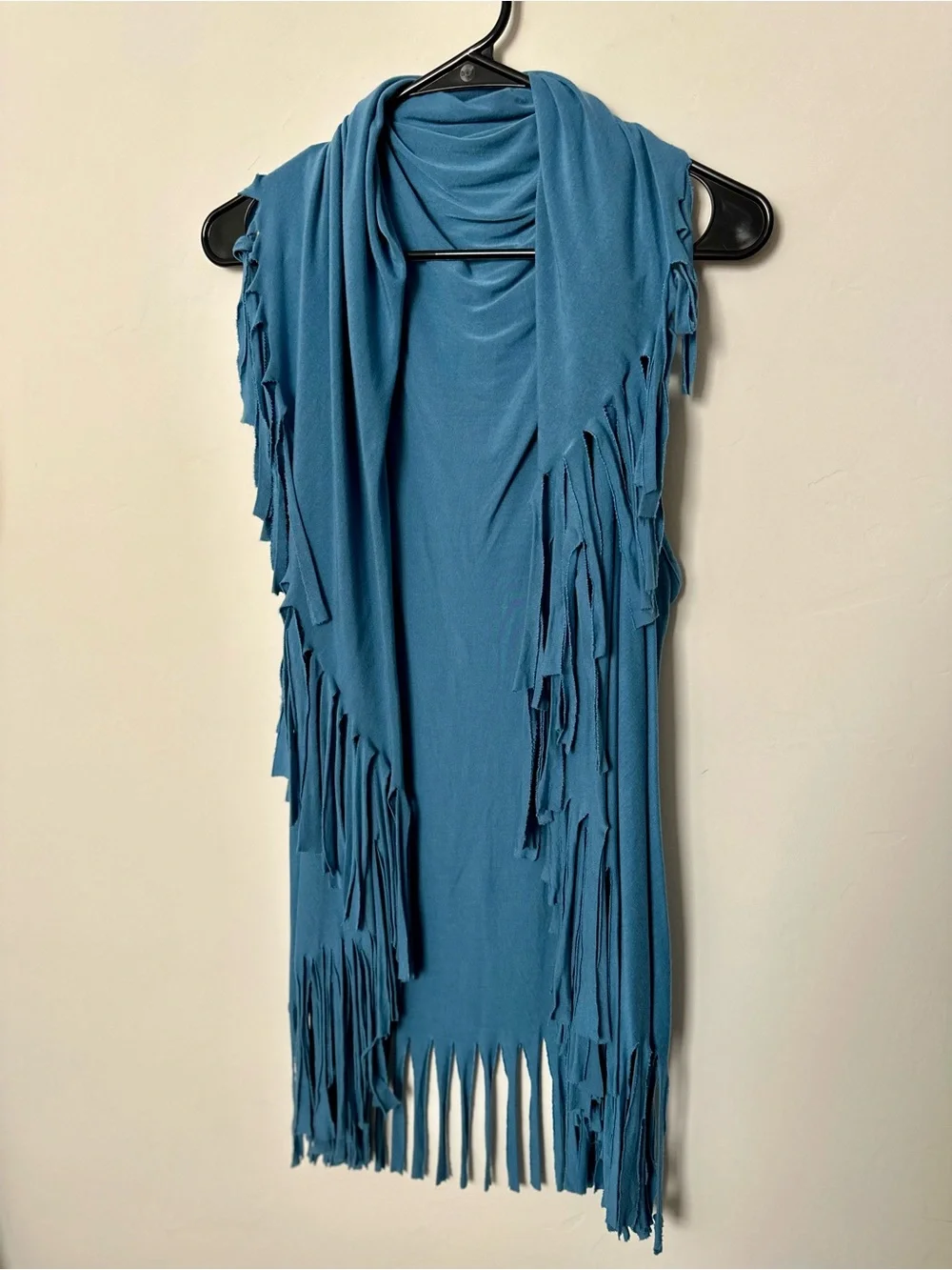 Teal Fringe Women's Scarf Wrap - Versatile Layering Accessory